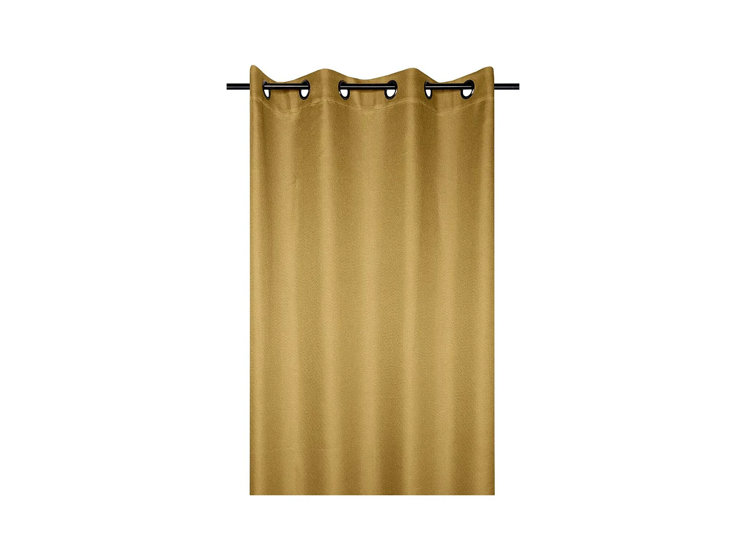 Rideau Isolant Copenhague Moutarde 140x260 cm - Confort et Élégance