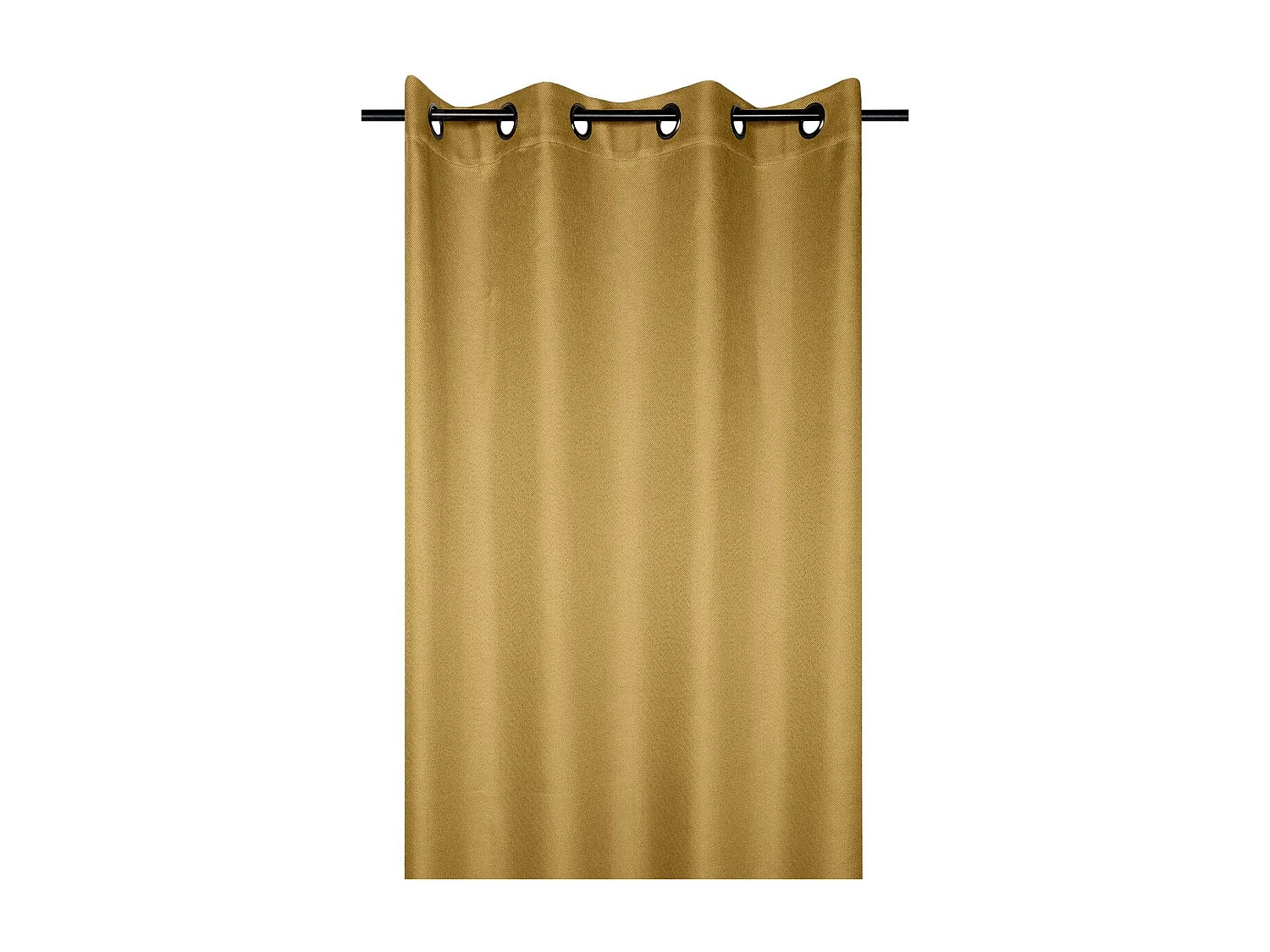 Rideau Isolant Copenhague Moutarde 140x260 cm - Confort et Élégance
