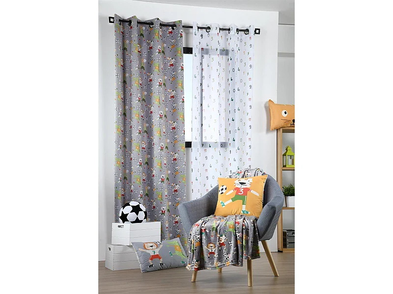 Rideau Maracana Multicolore 140x260 cm - Élégance et Style pour Votre Intérieur