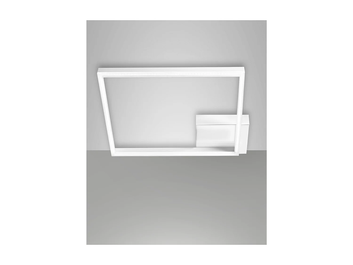 Plafonnier LED moderne BARD 39W Blanc 3394-61-102 Fabas Luce