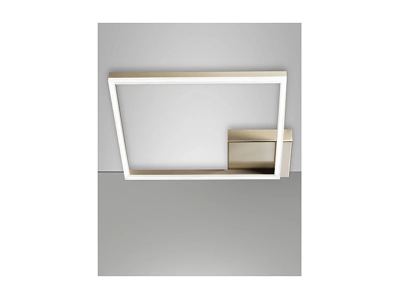 BARD moderne LED-Deckenleuchte 39W Mattgold 3394-61-225 Fabas Luce