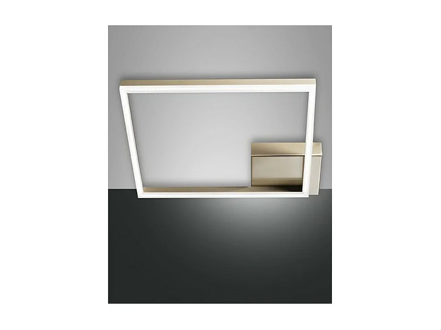 Plafonnier LED moderne BARD 39W Or Mat 3394-61-225 Fabas Luce