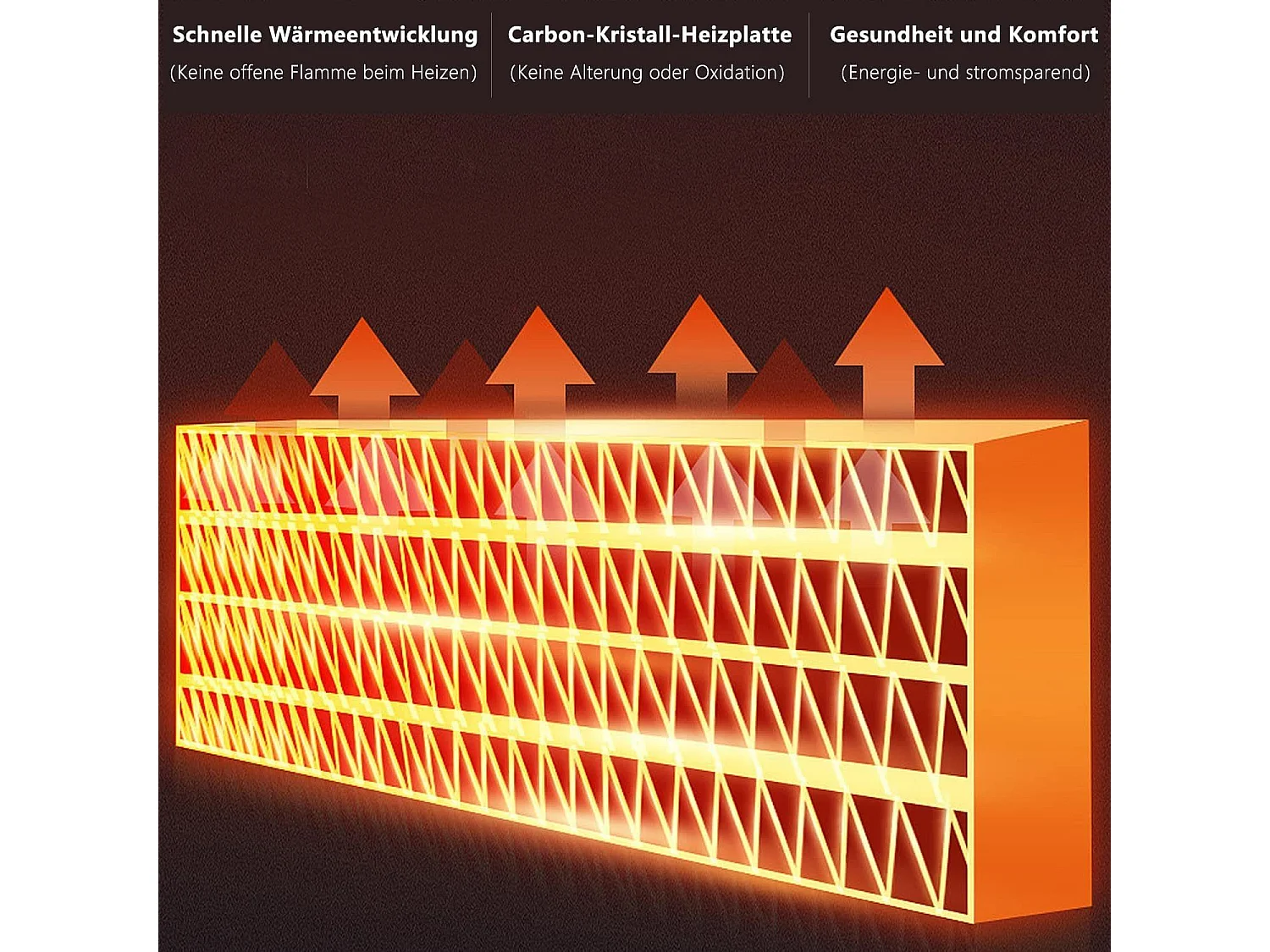 NETTLIFE Infraroodverwarming radiator 720W met WIFI afstandsbediening