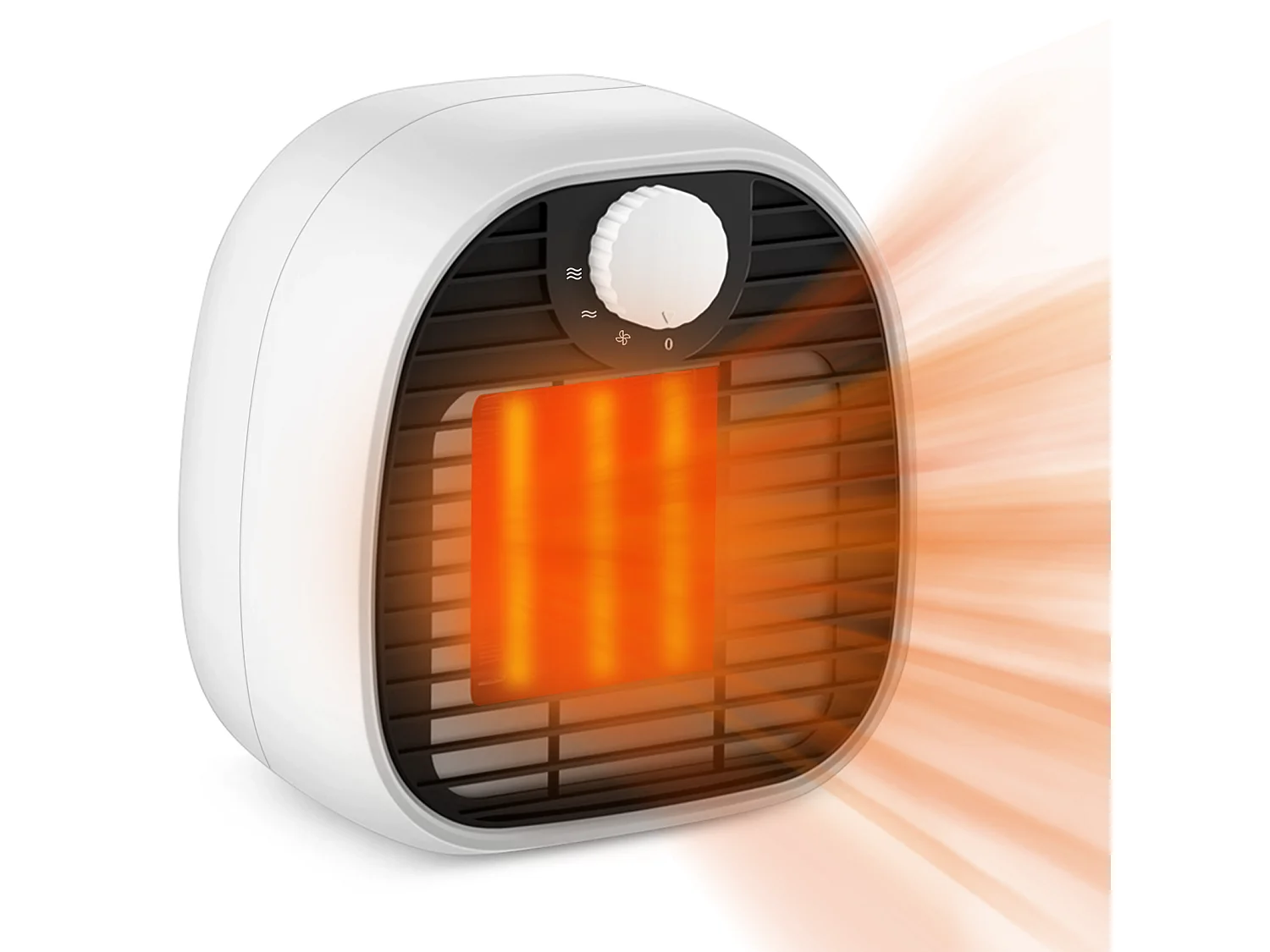 NETTLIFE Chauffage soufflant  3 modes PTC intérieur 1000W