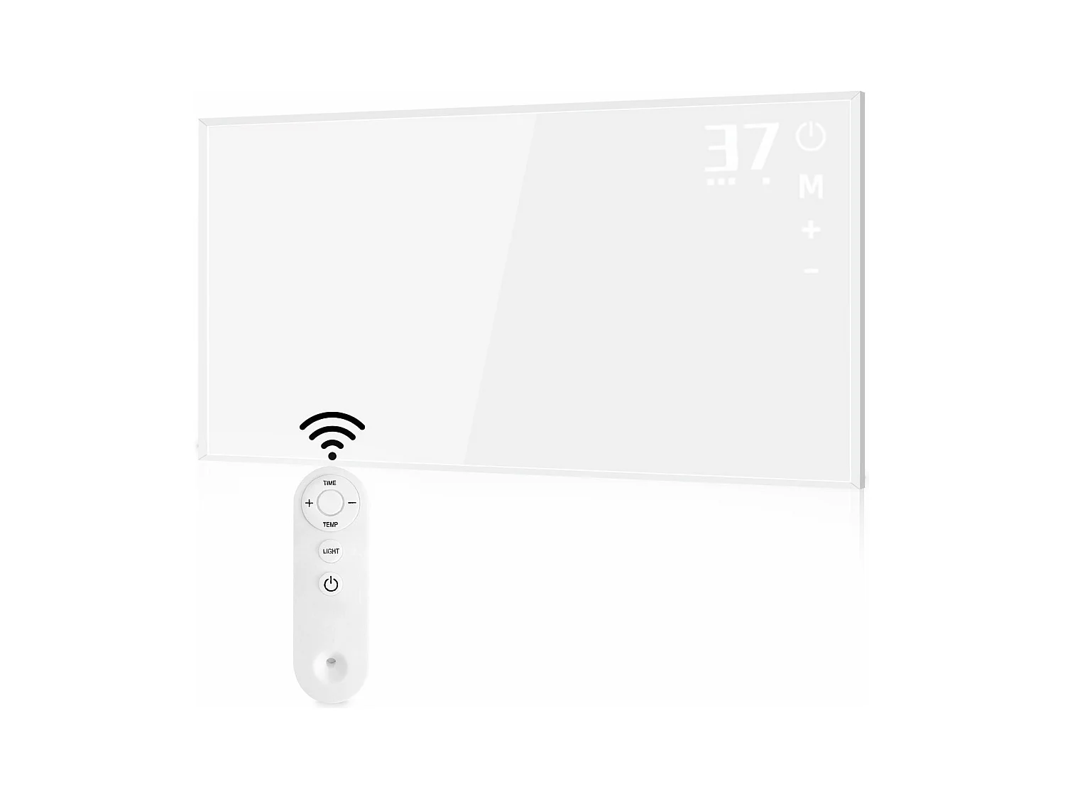 NETTLIFE Chauffage infrarouge radiateur  450W avec télécommande