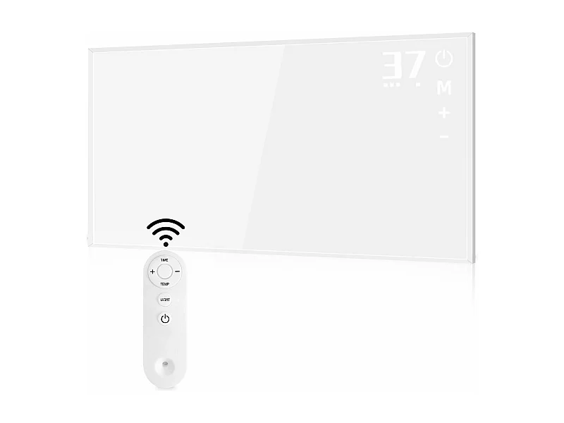 NETTLIFE Chauffage infrarouge radiateur  450W avec télécommande