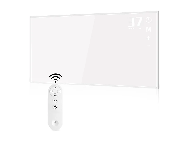 NETTLIFE Infraroodverwarming radiator 450W met afstandsbediening