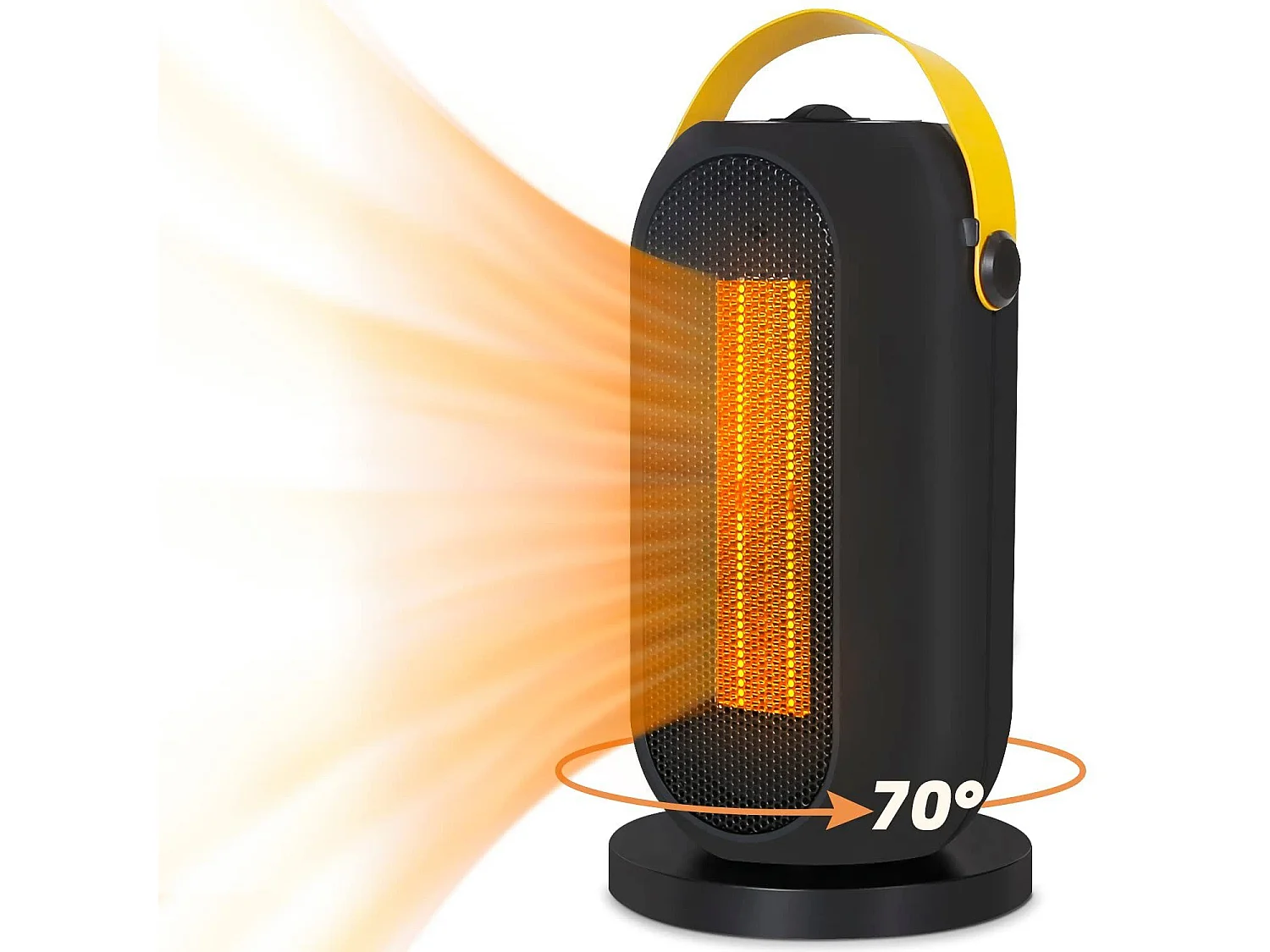 NETTLIFE Chauffage soufflant avec Protection contre la surchauffe 1200W Portable