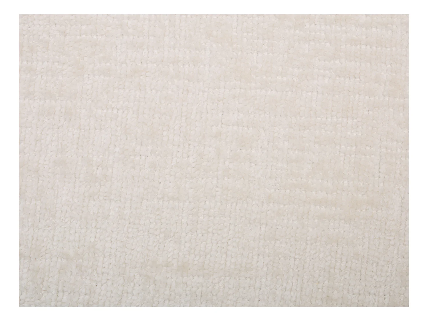 Sæt med 6 stole med armlæn i struktureret stof og sort metal - Cremefarvede - LASSANDRA fra Pascal Morabito