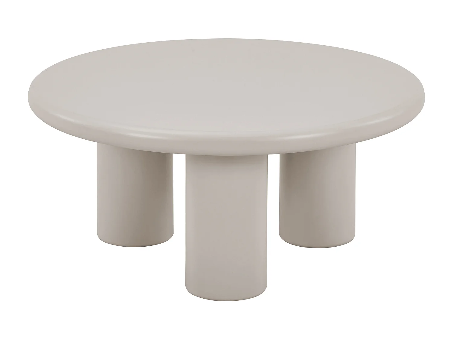 Table basse en MDF - Beige - MARELNA