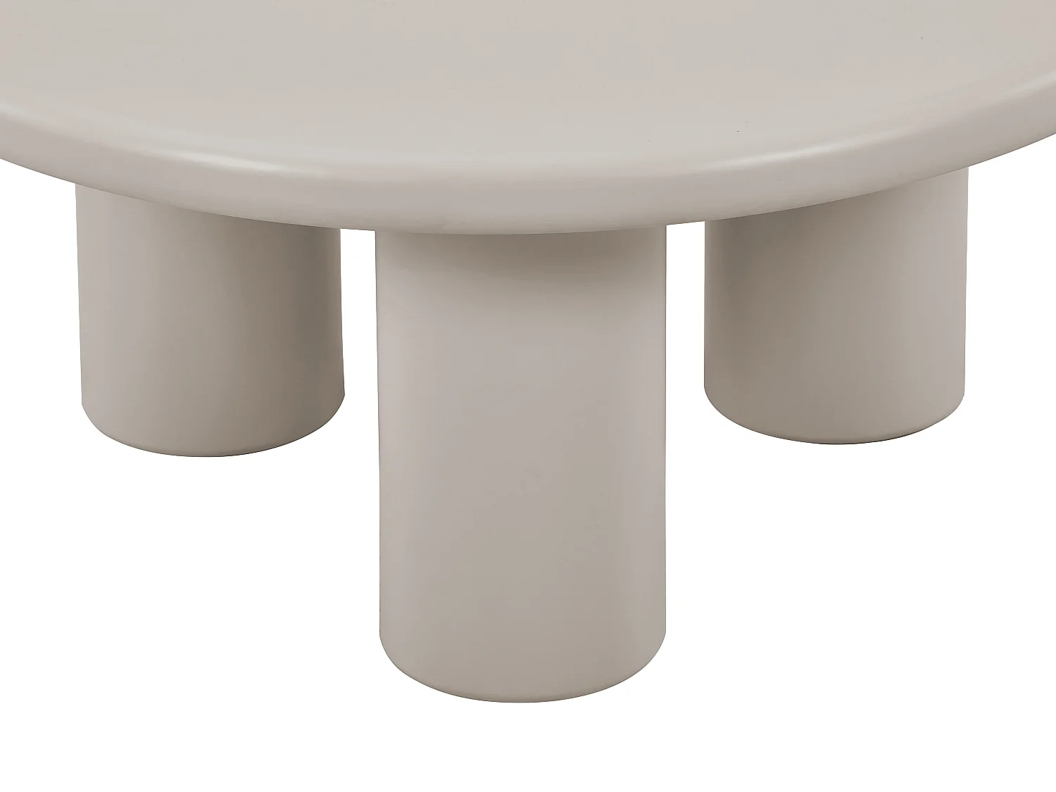 Table basse en MDF - Beige - MARELNA