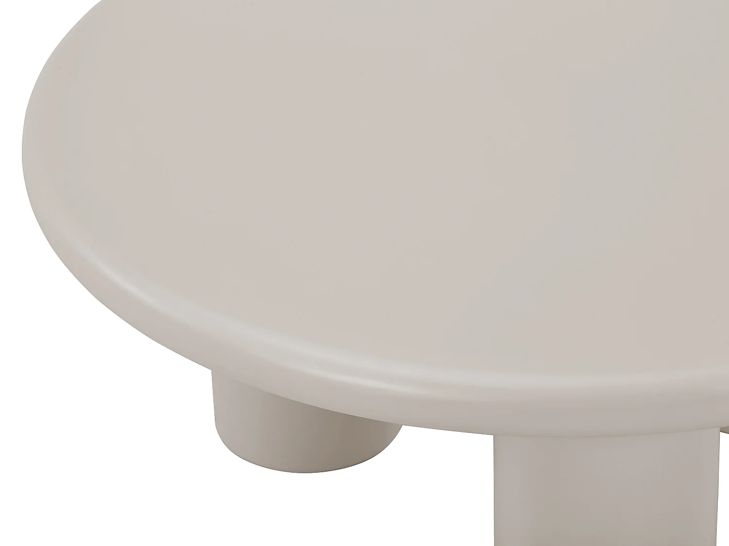 Table basse en MDF - Beige - MARELNA