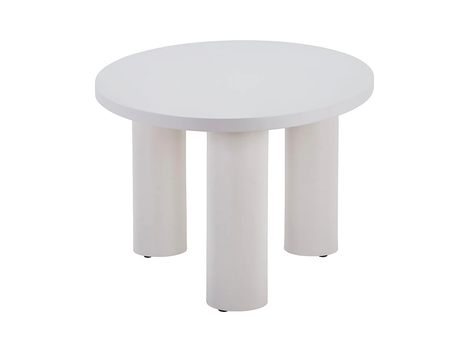 Table à manger 8 personnes en MDF - Beige - FALYN