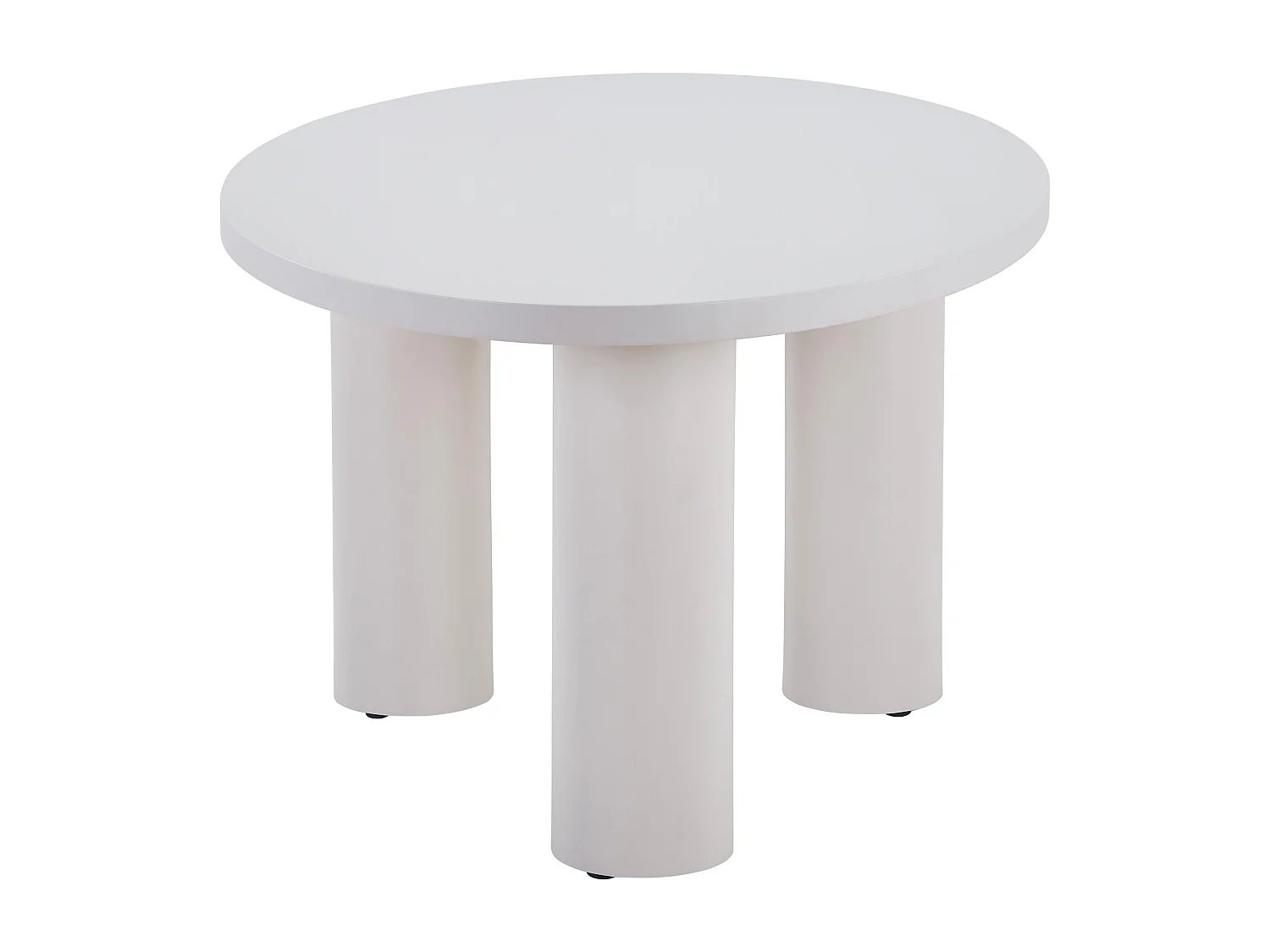 Table à manger 8 personnes en MDF - Beige - FALYN