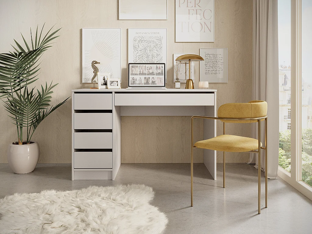 Toucador/Secretária AMBIHOME TERON Caxemira 120x55x76cm