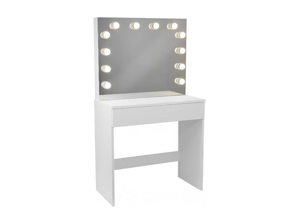 Toucador AMBIHOME BELA Branco c/espelho e iluminação LED, 80x40x141cm