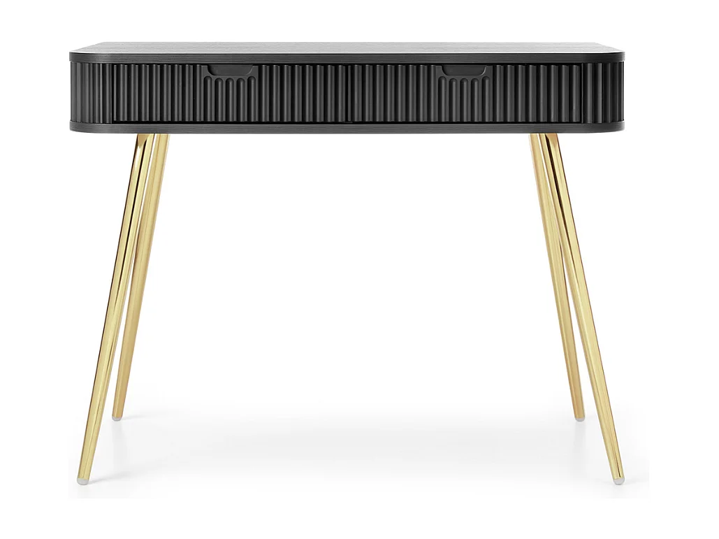 Toucador AMBIHOME HYDE 02 - Preto, C103xP49xA80cm