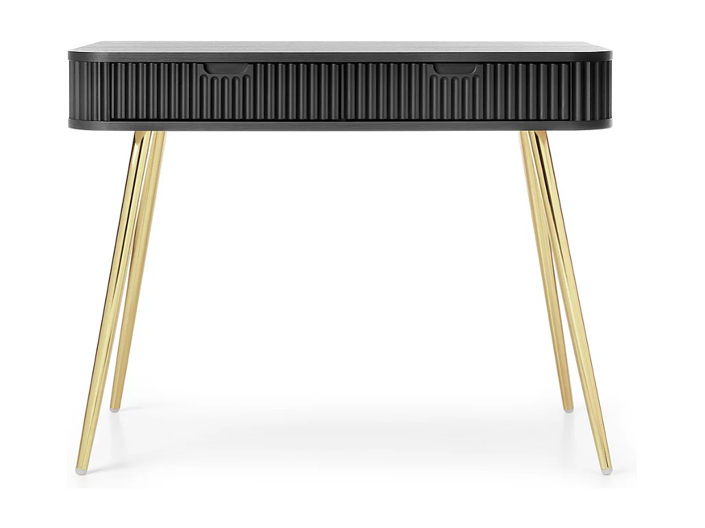 Toucador AMBIHOME HYDE 02 - Preto, C103xP49xA80cm