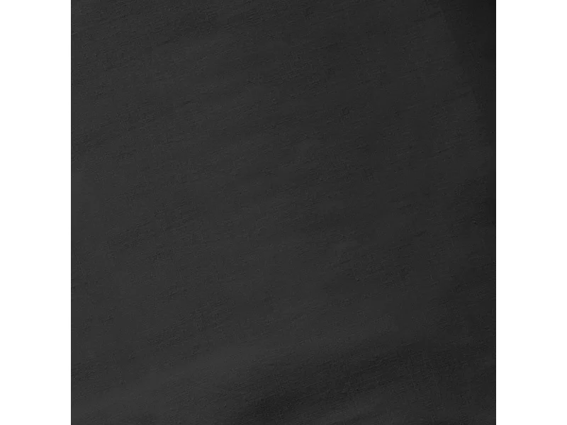 Drap housse 140 x 190 x 30 cm en coton noir - JULIETA
