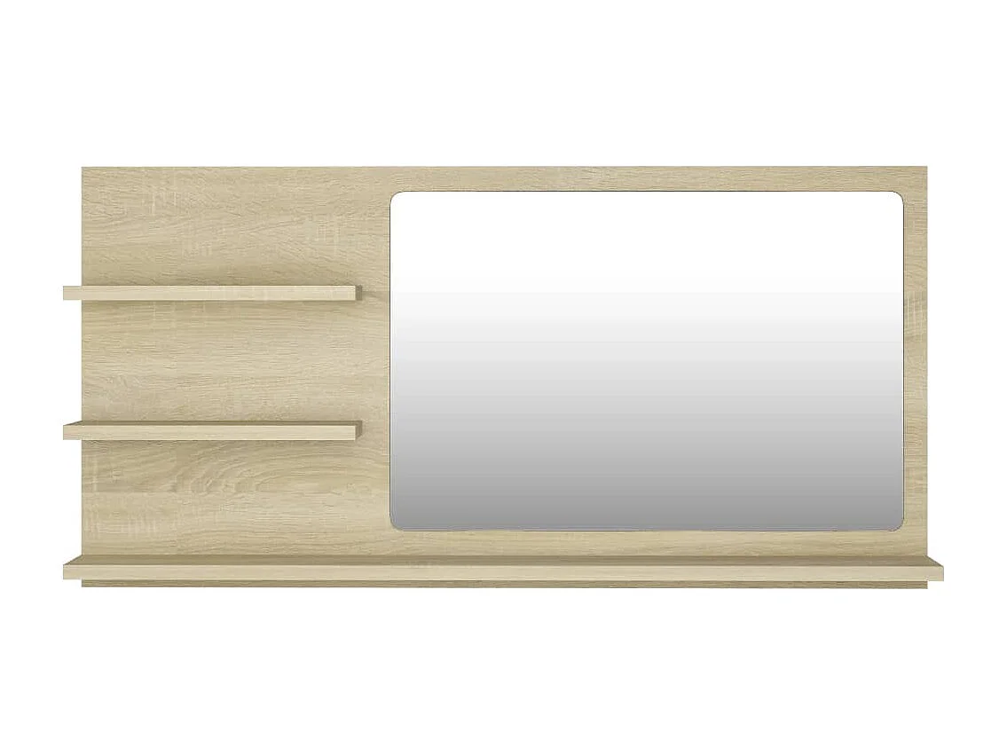 Miroir de salle de beige 90 x 10.5 x 45 cm 02_0006927