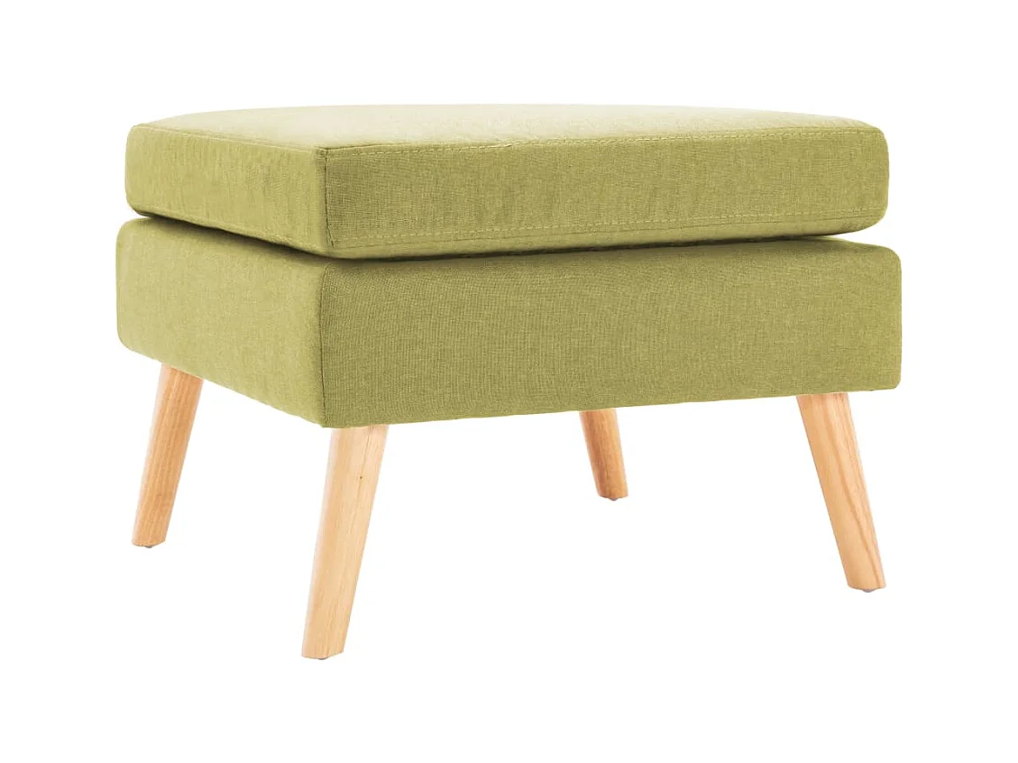 Repose-pied Vert Tissu