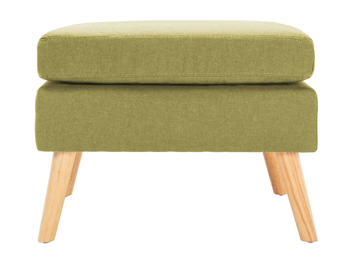 Repose-pied Vert Tissu