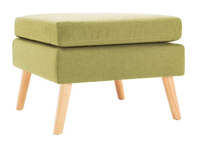 Repose-pied Vert Tissu