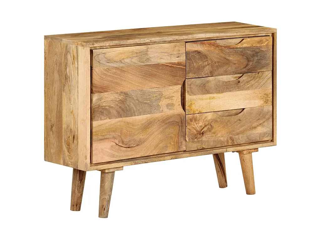 Dressoir 90x30x69 cm massief mangohout