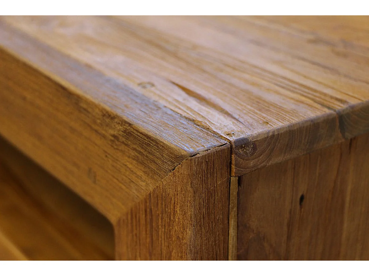 Buffet en teck recyclé naturel 160 cm KERALA