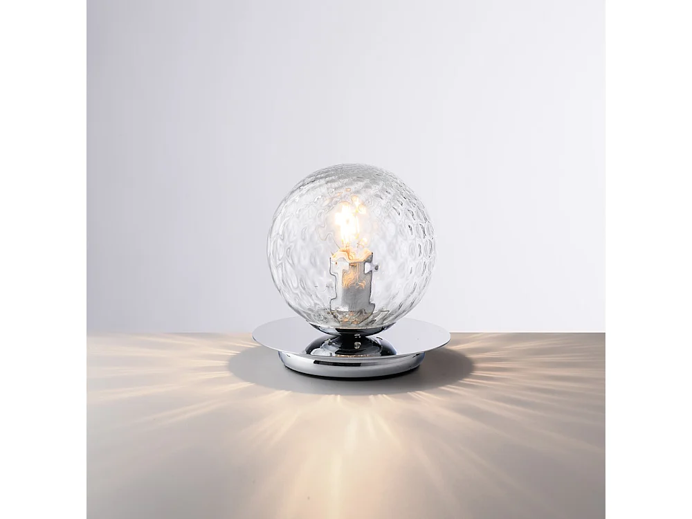 Armonia Lumetto in ferro cromo lucido 1 luce H.17 Ø16 BL285-LT-CR