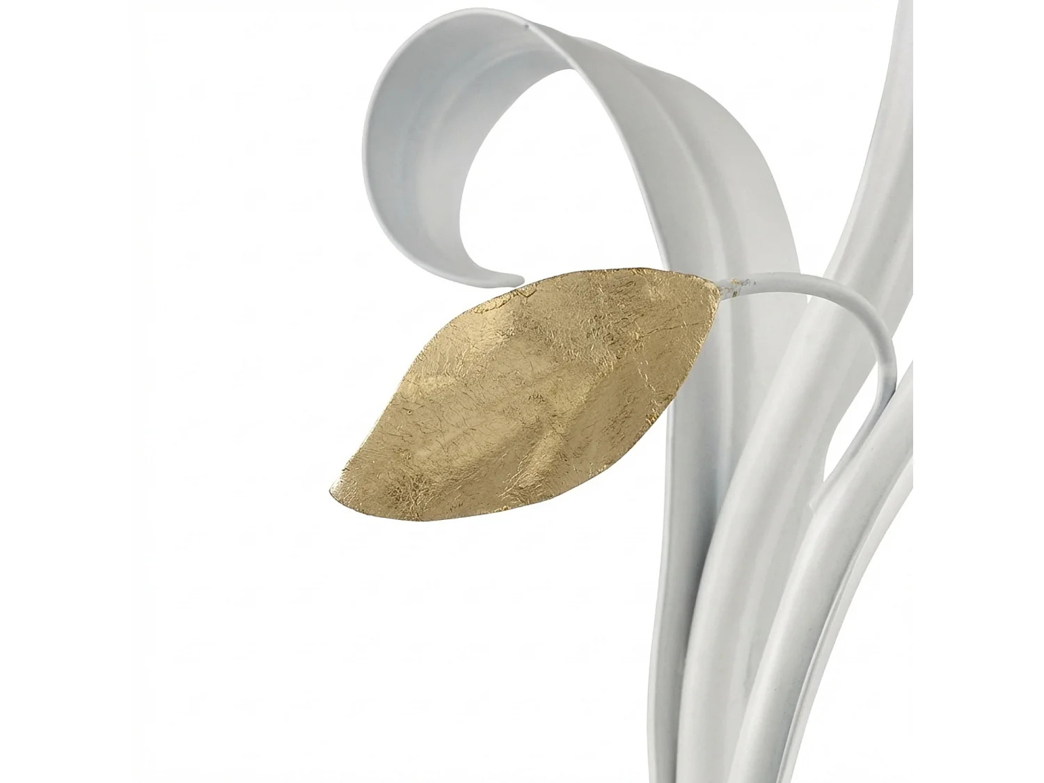 Cesto Lustre Shabby en fer laqué blanc 3 lumières 104 d.59 BL274-3-BCO