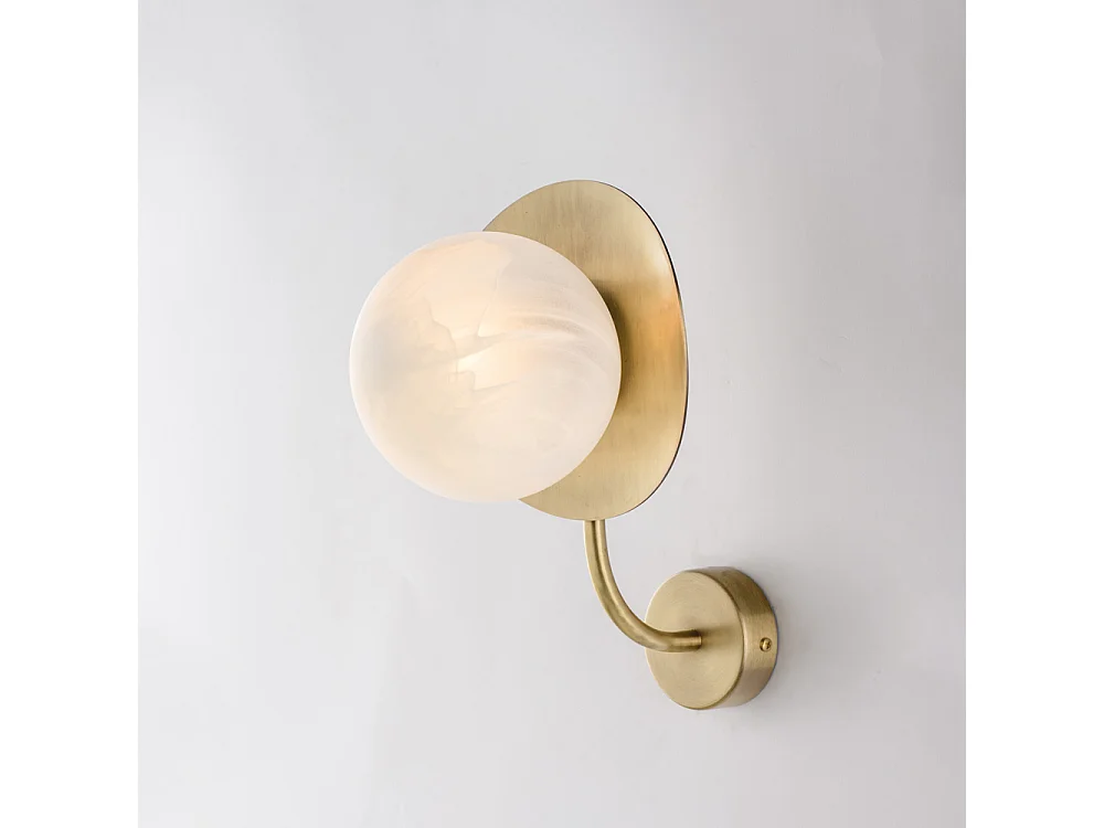 Selene - Applique en fer bronzé 1 lumière .16 - P.26 - BL281-AP1-BRZ