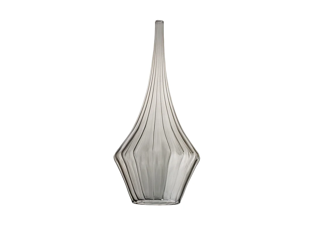 Zeus Pyrex Borosilikatglas grau d. 20 H.45 Ø20 BL270-VT-DM20-GR
