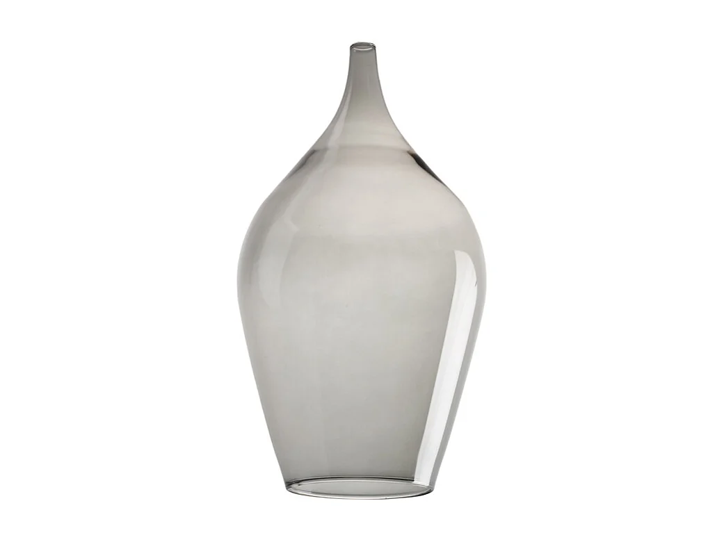 Bonetti Illumina -  Ares - Graues Pyrex-Borosilikatglas Durchmesser 20 H.37 - Ø20 - BL273-VT-DM20-GR