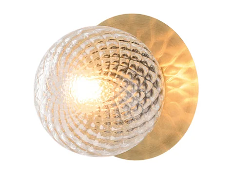 Armonia Applique in ferro bronzato spazzolato 1 luce  .17 P.16 BL285-AP1-BRZ