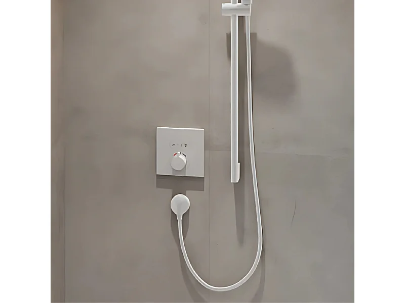 Coude de raccordement HANSGROHE FixFit  E Blanc mat