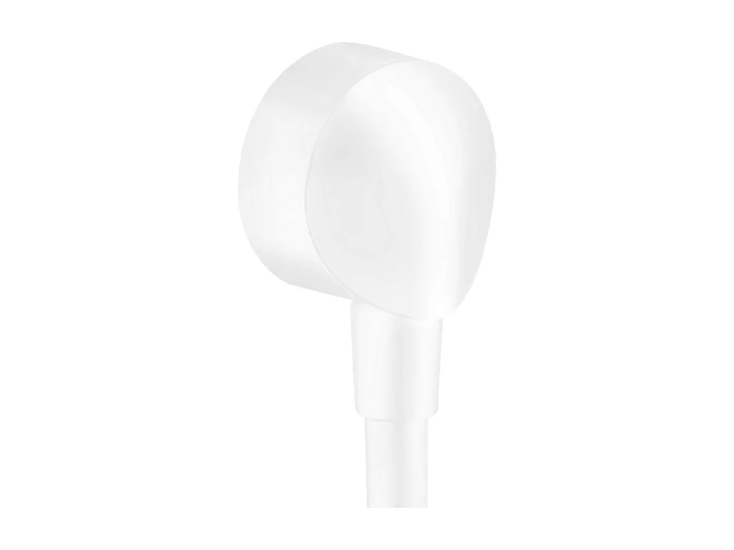 Coude de raccordement HANSGROHE FixFit  E Blanc mat