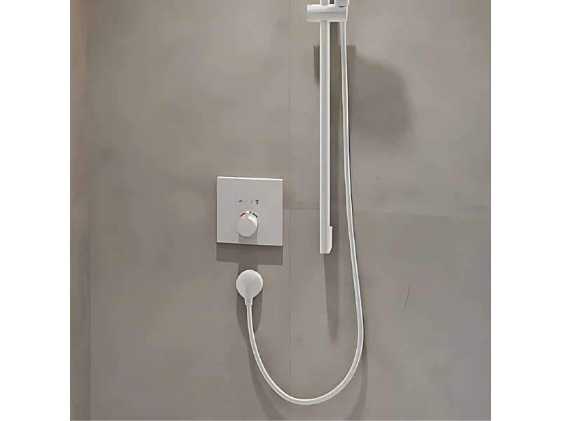 Coude de raccordement HANSGROHE FixFit  E Blanc mat