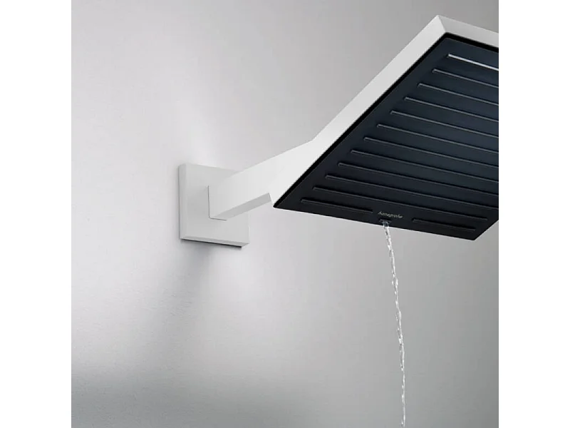 Bras de douche HANSGROHE E 39 cm Blanc mat