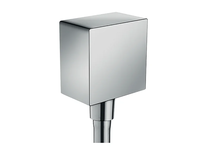 Codo de conexión HANSGROHE FixFit Square Chrome