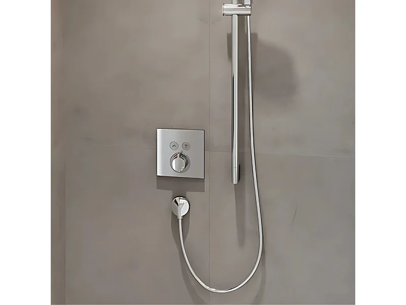 HANSGROHE FixFit E codo de conexión Cromo