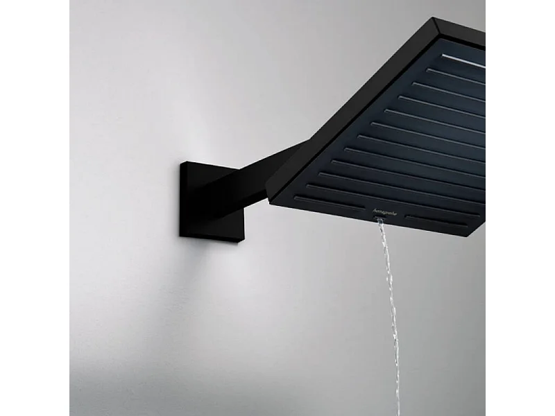 Bras de douche HANSGROHE E 39 cm Noir mat