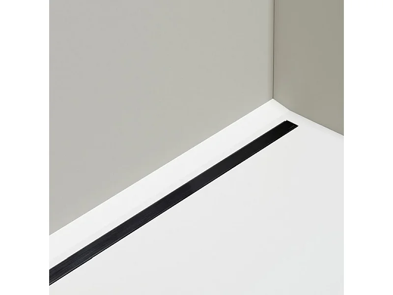 Barrette de finition 70 cm WEDI Fundo métallique noir