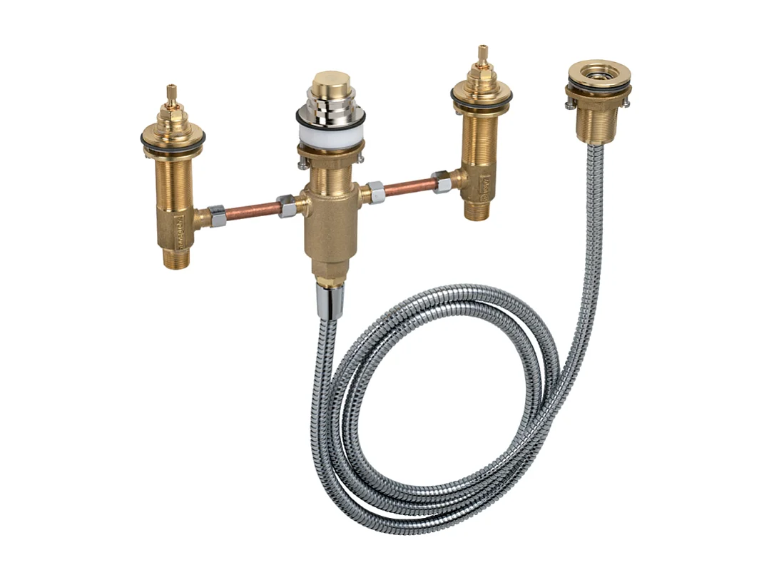 Corps d'encastrement pour mélangeur 4 trous de baignoire HANSGROHE