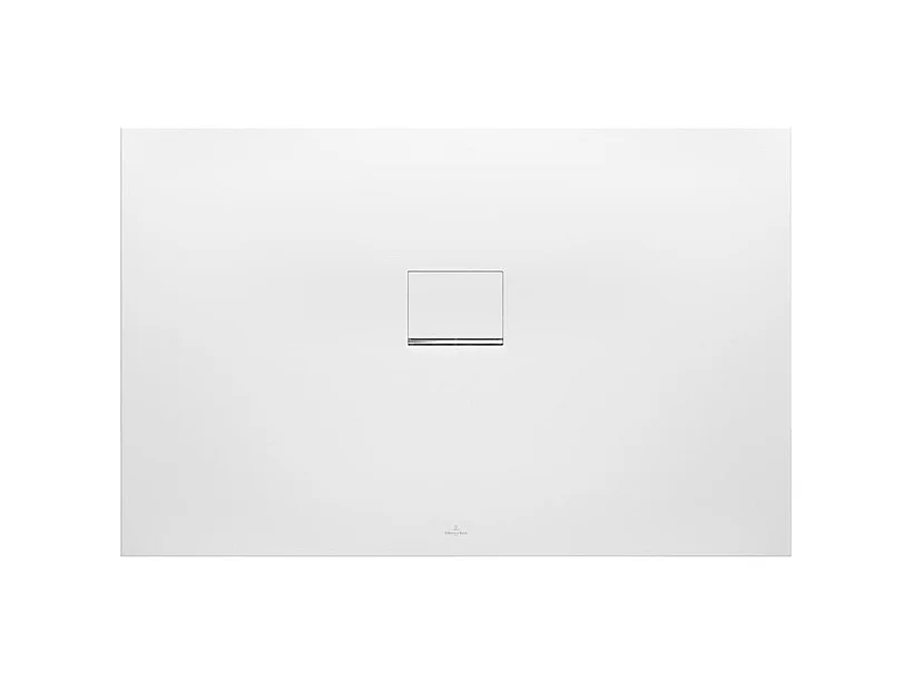 Receveur antidérapant 120 x 80 VILLEROY ET BOCH Squaro Infinity quaryl rectangle edelweiss