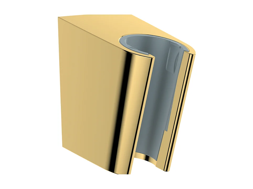 Support douchette mural HANSGROHE Porter'S Doré poli