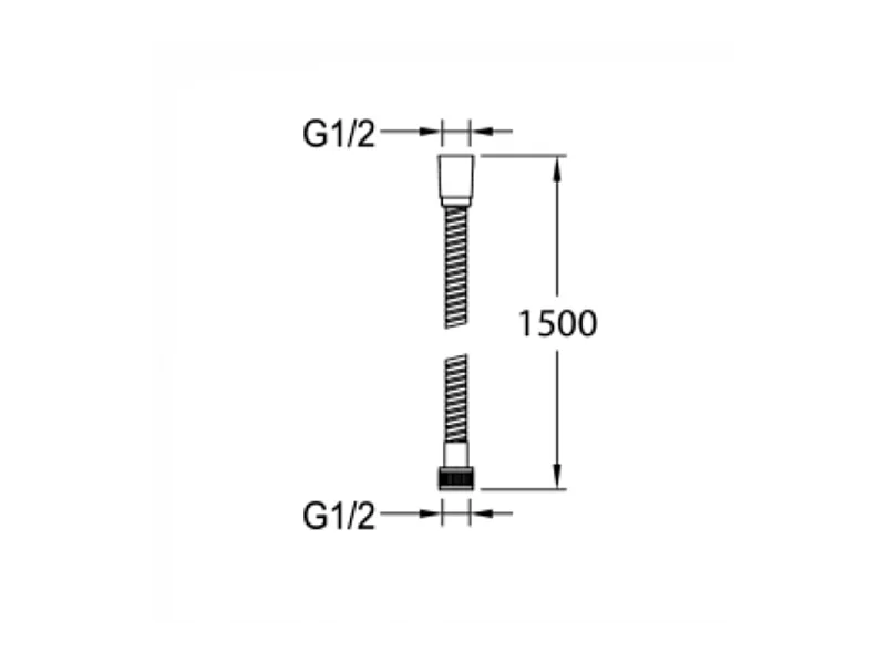 Pommeau de douche JACOB DELAFON Cléo 1889 or + flexible