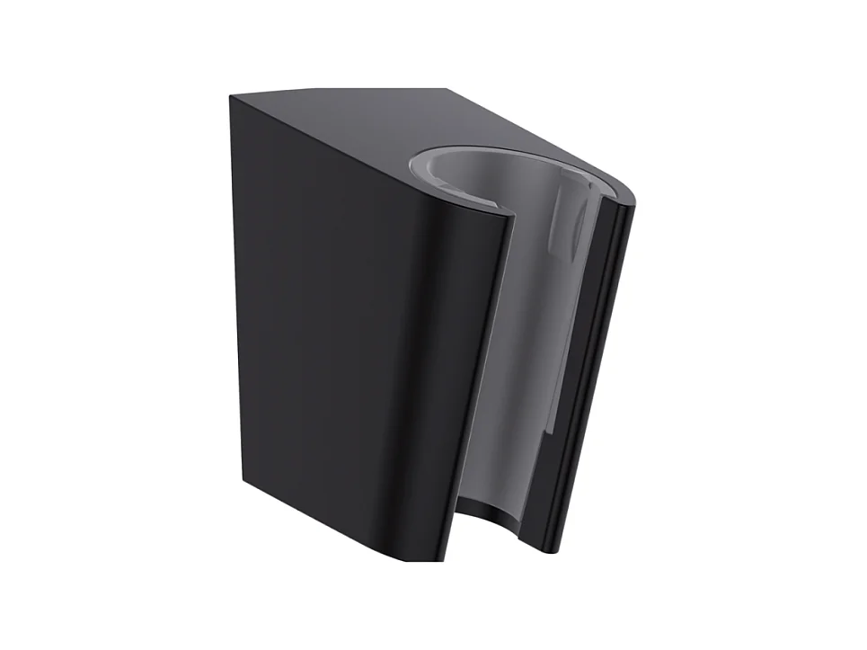 Support douchette mural HANSGROHE Porter'S Noir mat