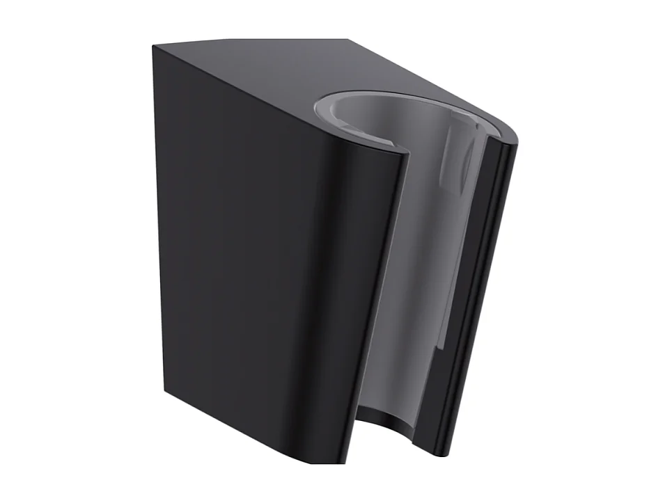 Support douchette mural HANSGROHE Porter'S Noir mat