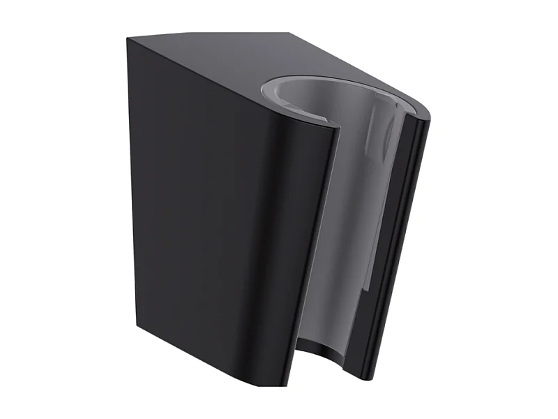 Support douchette mural HANSGROHE Porter'S Noir mat